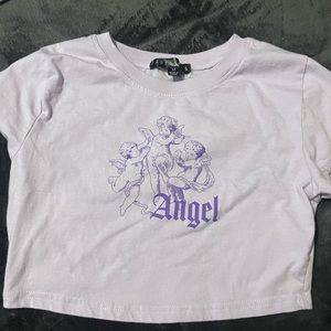 light purple crop top, from ross size medium.
